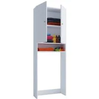VCM Waschmaschinenumbauschrank Überbauschrank Waschmaschine Überbau Schrank Lona (1-St) 64x182x27cm Schrank, Überbau