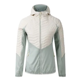 Dare 2B - "Air Lite" Jacke für Damen, Hybrid (Mandelmilch/Gletschergrün)