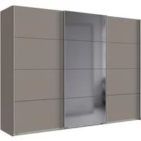 Wimex Schwebetürenschrank Ernie Kleiderschrank mit Spiegel, Made in Germany (Wähle aus verschiedenen Größen deinen perfekten Stauraum) Schlafzimmerschrank in verschiedenen Breiten