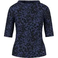Marc Cain T-Shirt Sopo Collections Thema A Premium Damenmode mit modischem Muster