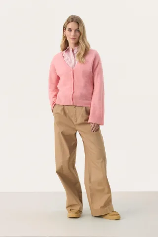 Strickjacke Easy fit peach
