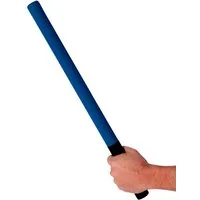 BAY-Sports Schlagpolster Schaumstoff Softstock Softstick Langstock Krav Maga Selbstverteidigung, 60 cm, blau, Realistisches SV Training, Self Defense