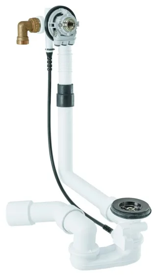 Grohe Wannenfüll-/Ab-/Überlaufgarnitur Talentofill 28990 UB-NW hard graphite, 28990A00 28990A00