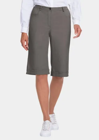 GOLDNER 7/8-Hose "Kurzgröße Sportliche Bermuda-Jeanshose Carla"