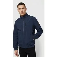 Jack & Jones PlusSize Softshelljacke JJEPARKER SOFTSHELL COLLAR BOMBER SN PLS Softshelljacke aus Polyester, PlusSize-Ausführung, mit Stehkragen
