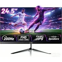 LXZ 24.5 Zoll, 200Hz, IPS Panel, FHD integrierten Lautsprecher Gaming-Monitor (63 cm/24.5 ", 1920 x 1080 px, FHD, 1 ms Reaktionszeit, 200 Hz, IPS, HDR10, FPS/RTS Modes, 200Hz, Integrierten Lautsprecher)