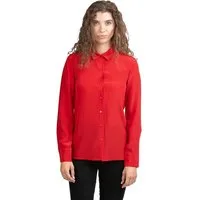 Posh Gear Seidenbluse Damen Seidenbluse Collettoseta Bluse aus 100% Seide 100% Seide