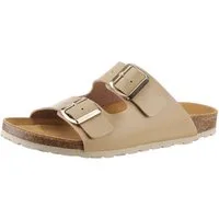 Aniston SHOES Pantolette Basic, Sommerschuh, Schlappen mit Schnallenverschlüssen