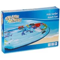 Vedes Luftmatratze Kinder Luftmatratze aufblasbar Kids Surfer Wasserboard Beach Fun, (1-St), mit Sichtfenster