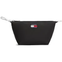 Tommy Jeans Kulturbeutel TJW ESS DAILY WASHBAG, Unisex Kulturtasche, Waschbeutel mit Logo-Aufnäher