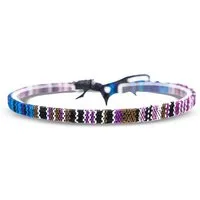 Made by Nami Freundschaftsarmband Boho Surfer Strand Festival Accessoires, Ethno Hippie Style 100% Wasserfest Verstellbar