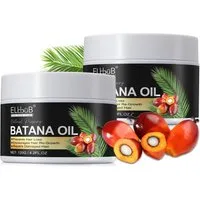 P-Beauty Cosmetic Accessories Haaröl Batana Öl für Haare Haarwachstum Gesicht Haut Nägel Vegan 120g, 2-tlg., 100% natürliche Inhaltsstoffe, Alkoholfrei, Ammoniakfrei