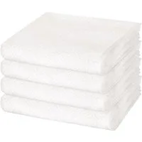 Cawö Handtuch Set Pure, Walkfrottee (Spar-Set, 4-St), 4 X Handtuch im Set - Baumwolle - Saugstark