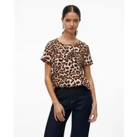 Vero Moda Blusenshirt VMEASY JOY S/S TOP WVN GA