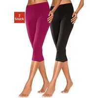 Vivance Active by Lascana Caprileggings (2er-Pack) mit Gummibund, Loungewear