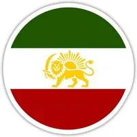 Spreadshirt Aufkleber Freies Iran Flagge Sticker Aufkleber