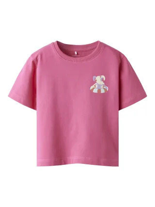 NAME IT - NMFJANEY SS TOP BOX PB Fandango Pink - Gr. - 110