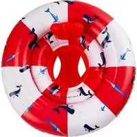 Swim Essentials Schwimmring Baby Schwimmring Wal Rot Weiß 69 cm, Schwimmreifen Schwimmhilfe