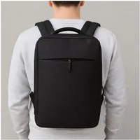 HTI-Living Laptoprucksack Kompakter Laptop-Rucksack mit USB-Anschluss (Stück, 1-tlg., 1 Rucksack), Laptop Rucksack