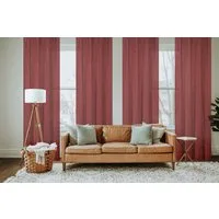 Home Basics Vorhang SOFTY (1 St), Ösen, halbtransparent, Ösenschal SOFTY Uni