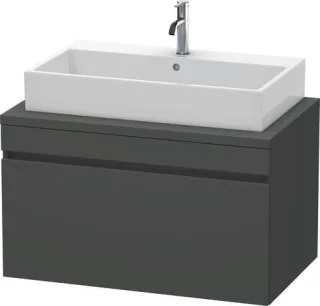 Duravit DuraStyle Konsolenwaschtischunterbau wandhängend Graphit Matt 900x548x512 mm - DS531304949 DS531304949