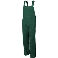 Qualitex Workwear Arbeitslatzhose favorite Latzhose - Arbeitshose aus reiner Baumwolle (BW 320 g) (1-tlg) strapazierfähiger Blaumann mit 7 Taschen - Pflegeleicht - Waschbar
