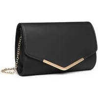 Miss Lulu Abendtasche Damen Clutch – Elegante Mini Abendtasche mit Kette für Party, Hochzeit
