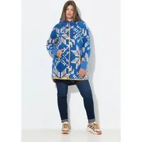 Laurasøn Sweatjacke Teddy-Sweatjacke Langarm Kapuze