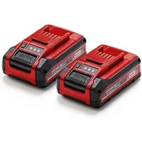 Einhell »PXC Plus Twinpack« Akku (2 St), 18 V, 4 Ah, universell verwendbar für alle Power X-Change Geräte