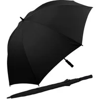 iX-brella Stockregenschirm XXL 130 cm Durchmesser Golf-Partnerschirm, mit leichtem Fiberglasgestell und Moosgummi-Griff
