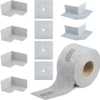 Level+ Dichtungsband Bandset Dusche Balkon Dichtband Dichtbahn Duschelement SET G8