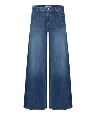 CAMBIO - Palazzo patch spring mid blue - Gr. - 34/34