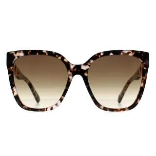 Moschino MOS098/S HT8 HA rosa havanna braun Sonnenbrille mit Farbverlauf