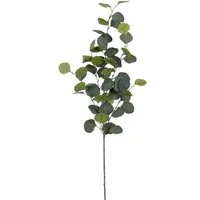 Kunstpflanze Mica künstlicher Zweig Eukalyptus grün 90 cm, Mica Decorations