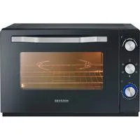 Back- & Toastofen XXL TO 2073, Mini-Backofen schwarz