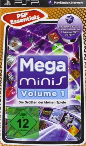 Mega Minis Vol. 1: Pinball Fantasies/Spot the Differences/YetiSports/Zombie Tycoon/Vibes [Sony PSP]
