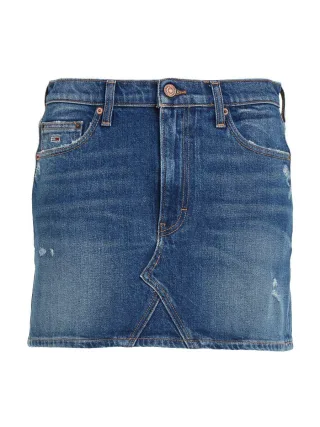 Tommy Jeans - Minirock blau - Gr. - 29/NI