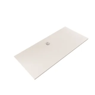 KLUDI-TERRA Duschwanne 80 x 180 H3 cm Abflussabdeckung inklusive Mattweiß 08DW2153