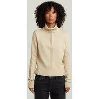 G-STAR Longpullover Milano Half Zip Knit