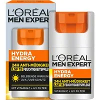 L'ORÉAL PARIS MEN EXPERT Gesichtsgel HYDRA ENERGY 24H ANTI-MÜDIGKEIT FEUCHTIGKEITSPFLEGE LSF15, mit Lichtschutzfaktor