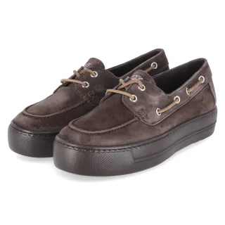 Paul Green Bootsschuhe  Braun - Gr. 37 -  Echt Leder