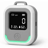 Tekoo CO-Melder Kohlenmonoxid-Warner 3-in-1 für Camping & Wohnmobil CO-Melder (LED-Display, 3-in-1 Überwachung, Echtzeit-Messung von CO)