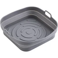 Adler Silikonform AD 6735 für Heißluftfritteusen - 20 x 7 cm, (1-tlg), antihaftbeschichtet, lebensmittelecht