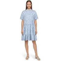 Cartoon Blusenkleid Damen mit Muster