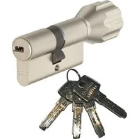 ABUS Profilzylinder ABUS EC550 ECK550 Knaufzylinder versch. Längen, mit 3-6 Schlüssel, Verschiedenschließend
