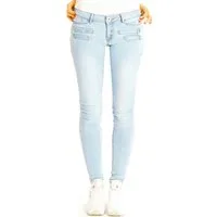 be styled Low-rise-Jeans Low waist Skinny Hüftjeans enge Slim fit Hose Röhrenjeans - j5p-1 stretchig