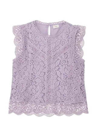 s.Oliver - Bluse lila - Gr. - XL