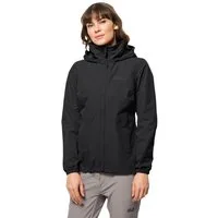 Jack Wolfskin Regenjacke STORMY POINT 2L JKT W mit Reißverschluss, atmungsaktiv, wasserdicht, winddicht