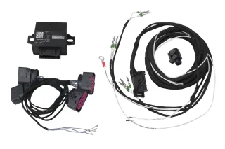 Original Kufatec Kabelsatz Kabelbaum Adapter Kabel aLWR Komplett-Set für VW Passat B7 - mit elektr. Dämpferregelung