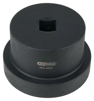 KS Tools 1" Achsmuttern-Schlüssel mit Führungsbund, 12-kant - 460.4250